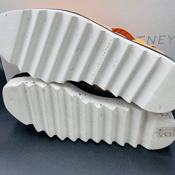 🎊Host Pick🪅Stella McCartney Women’s Gaia Canvas Espadrilles Size 38 AUTHENTIC - Picture 8 of 8